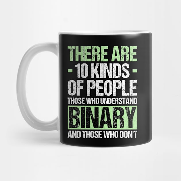 There Are 10 Kinds Of People Binary by Rengaw Designs